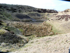 
Waun Pwll Dwr level site, Waunavon, March 2011